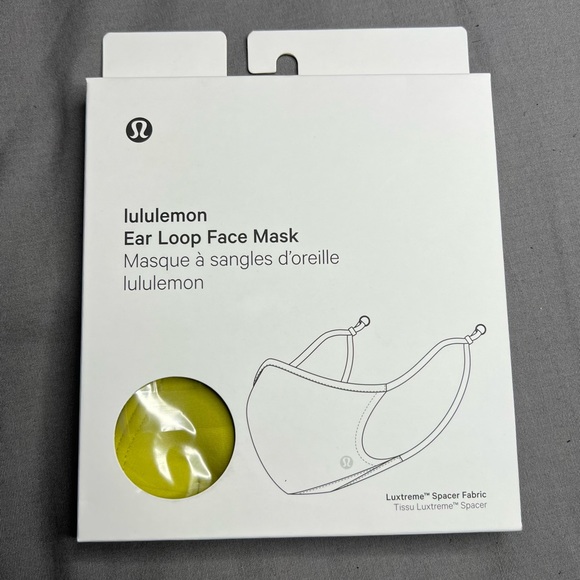 lululemon athletica Accessories - Lululemon Ear Loop Face Mask NWT in Box (Unused/Unopened) *BRAND NEW*
